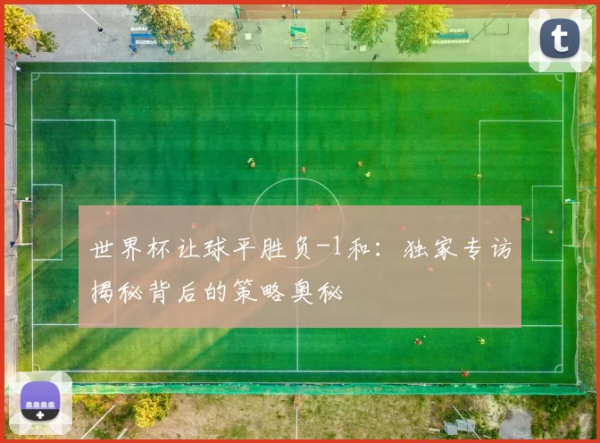 世界杯让球平胜负-1和：独家专访揭秘背后的策略奥秘