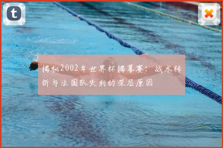 揭秘2002年世界杯揭幕赛：战术转折与法国队失利的深层原因