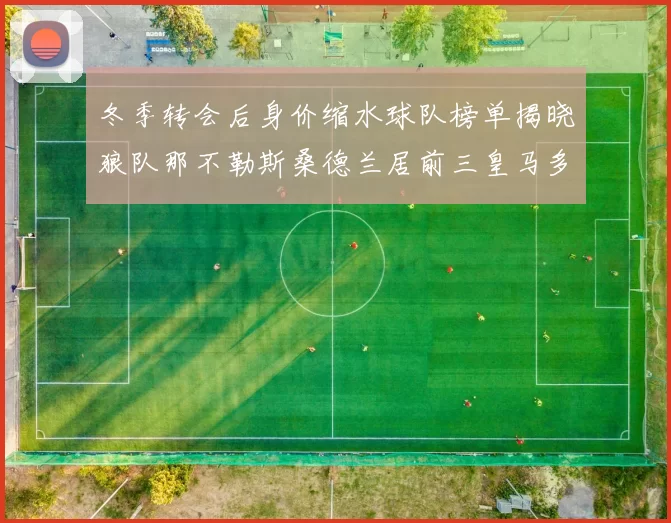 冬季转会后身价缩水球队榜单揭晓狼队那不勒斯桑德兰居前三皇马多特也在其中
